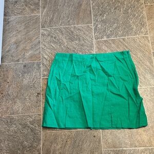 a new day Vibrant Green Mini Skirt